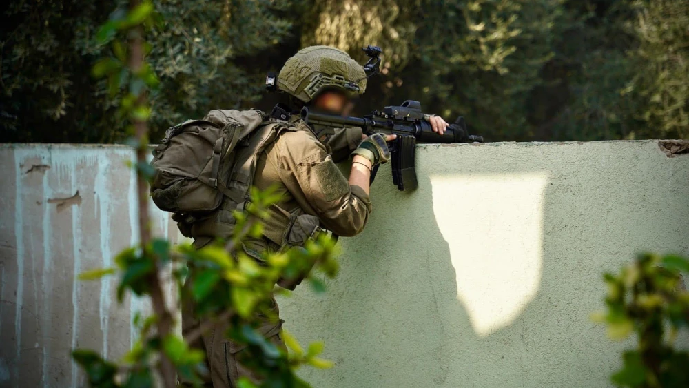 Israeli troops operating in the Hamas-ruled Gaza Strip, Dec. 8, 2023. Credit: IDF.