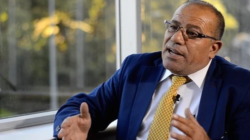 Click photo to download. Caption: Palestinian human rights activist Bassem Eid. Credit: YouTube.