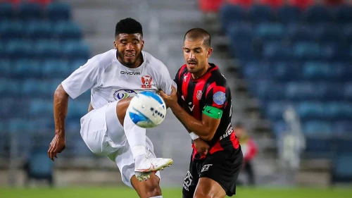 Hapoel Katamon against Bnei Sakhnin F.C. during Liga Leumit match at Teddy Stadium in Jerusalem on June 29, 2020. Photo by Flash90.
