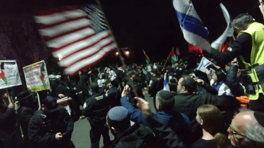 Protests in Teaneck, NJ