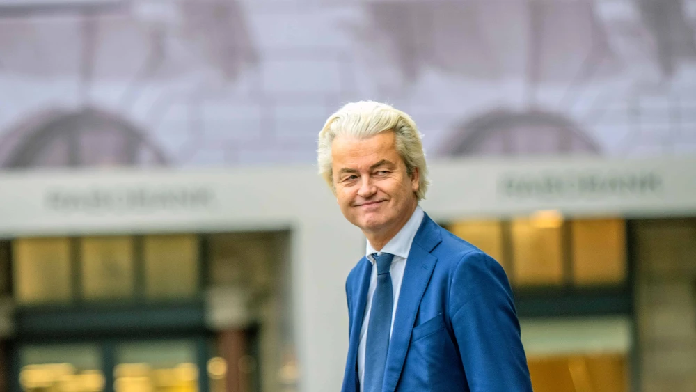 Geert Wilders at a reception in Amsterdam organized by the Dutch King on Jan. 15, 2019. Photo by Dutchmen Photography/Shutterstock.