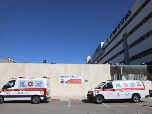 A view of Ziv Medical Center in the Upper Galilee city of Safed, March 5, 2026. Photo by David Cohen/Flash90.
