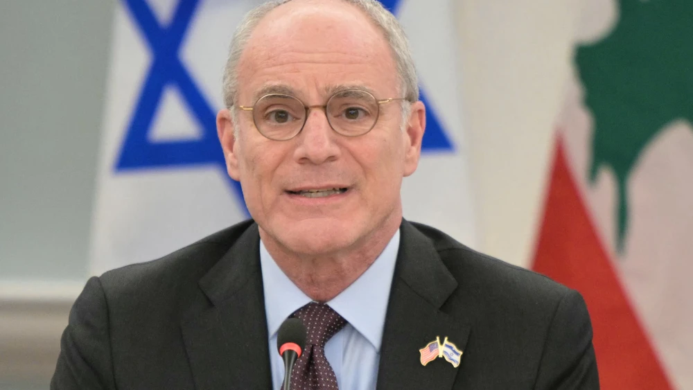 Yechiel Leiter, Israel’s ambassador to the United States, speaks during U.S.-hosted talks between Israeli and Lebanese delegations at the State Department in Washington, June 3, 2026. Photo by Oliver Contreras/AFP via Getty Images.