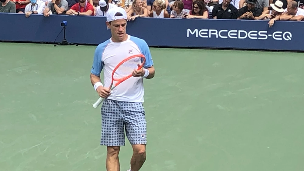 Diego Schwartzman. Photo by Howard Blas.