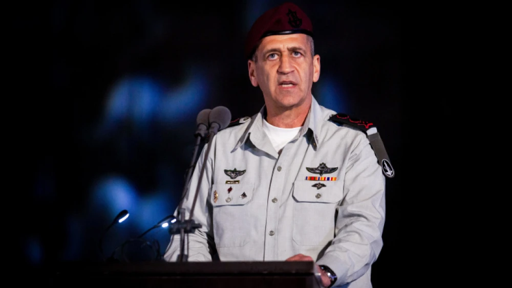 IDF Chief of Staff Lt. Gen. Aviv Kochavi at a graduation ceremony of naval officers of the Israeli Navy in Haifa Naval Base, Northern Israel on March 4, 2020. Photo by Flash90