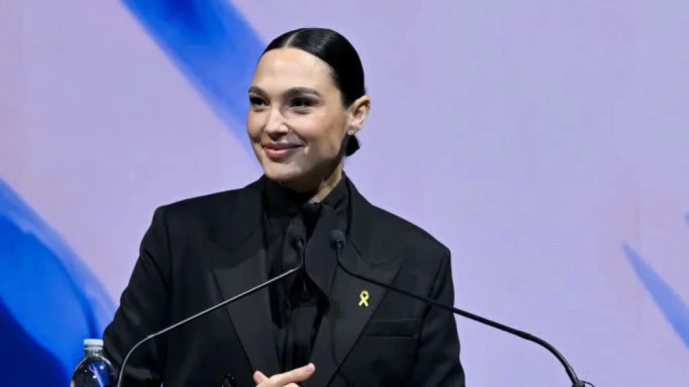 Israeli actress Gal Gadot, the 2026 Genesis Prize laureate. Credit: ADL/Genesis Prize.