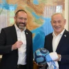 Prime Minister Benjamin Netanyahu meets Argentina's Ambassador to Israel Rabbi Shimon Axel Wahnish, July 18, 2026. Photo by Amos Ben Gershom/GPO.