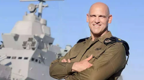 Cmdr. Oron Inbar, 47, stepped down as commander of the Israeli Navy's Underwater Missions Unit (Yaltam) this week after five years. Photo by Oren Cohen.
