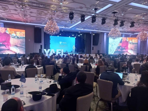 The Yael Foundation's summit in Limassol, Cyprus, Feb. 4, 2024. Over 200 Jewish educational leaders are attending this year's event. Credit: Courtesy.