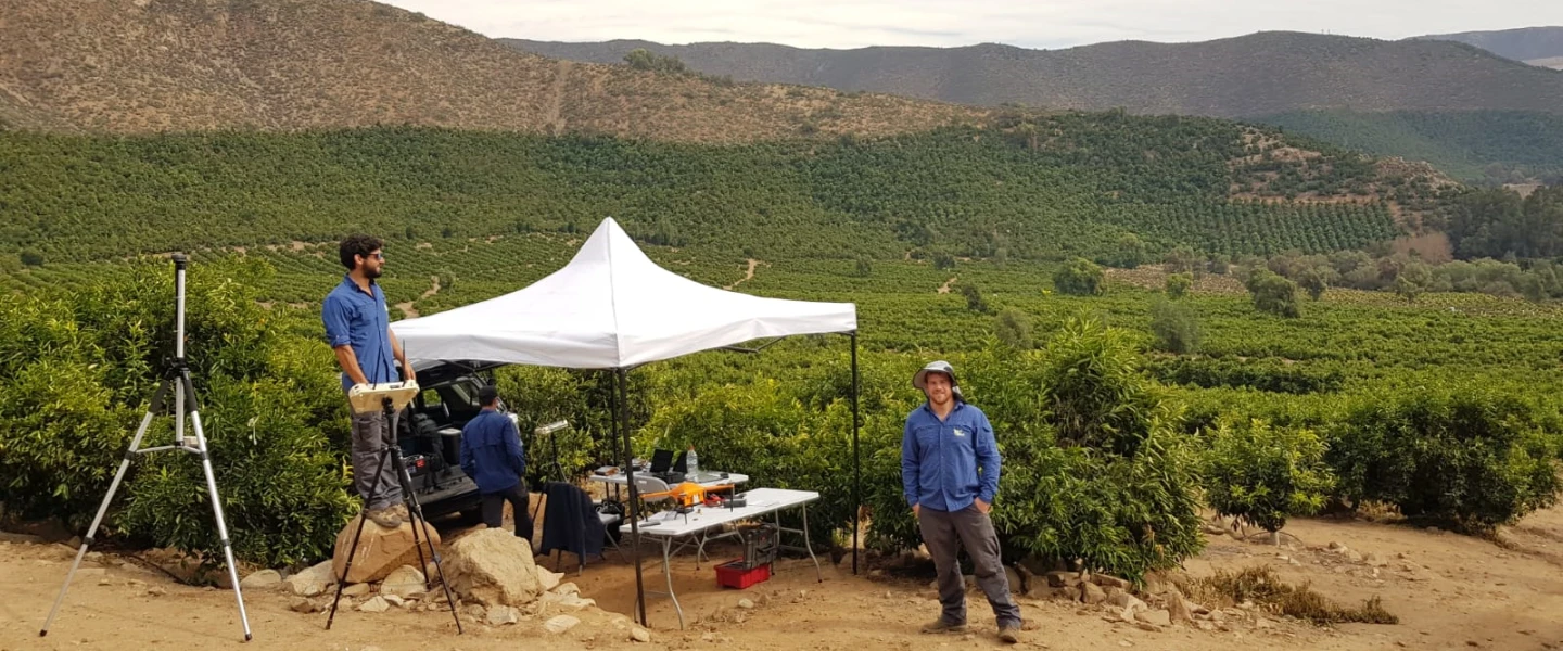 With teams on the ground, SeeTree starts by sending in an agronomist to create an initial assessment and establish a protocol for a farmer’s trees. The trees are then tagged and monitored utilizing military-grade drones, satellite imagery and team members in jeeps with mounted cameras. Credit: SeeTree.