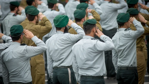 Israeli soldiers of the IDF Intelligence Unit. The "Unit 9900" or Ro'im Rachok, is a unit of the IDF's Military Intelligence Directorate that specifically recruits teenagers on the autism spectum to analyze aerial and satellite photographs. Credit: Miriam Alster/Flash90