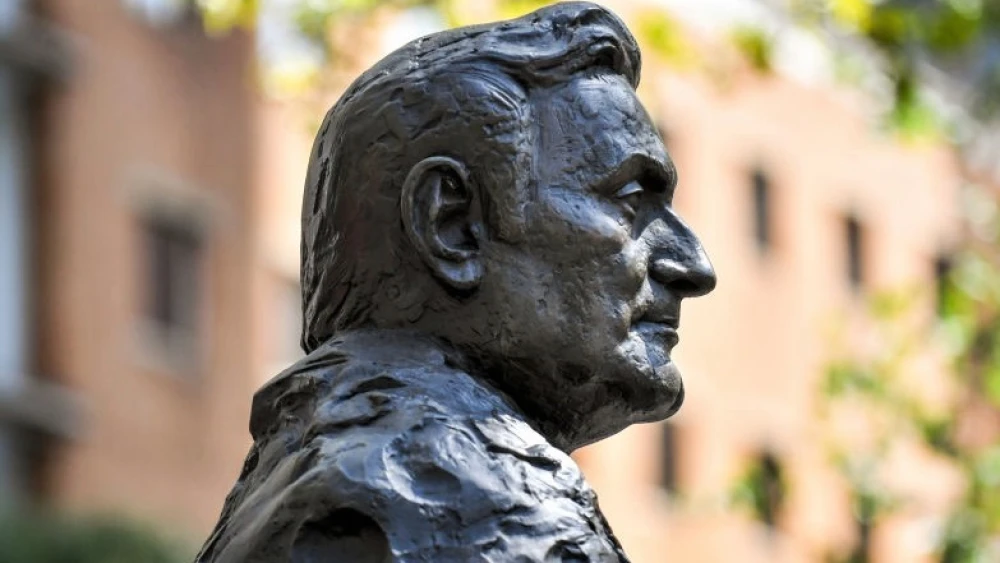 The Richard Tucker monument in Lincoln Square, New York City. Credit: NYC Parks Department.