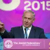 Click photo to download. Caption: Israeli Prime Minister Benjamin Netanyahu addresses the General Assembly of The Jewish Federations of North America earlier this month in Washington, DC. Credit: Ron Sachs.
