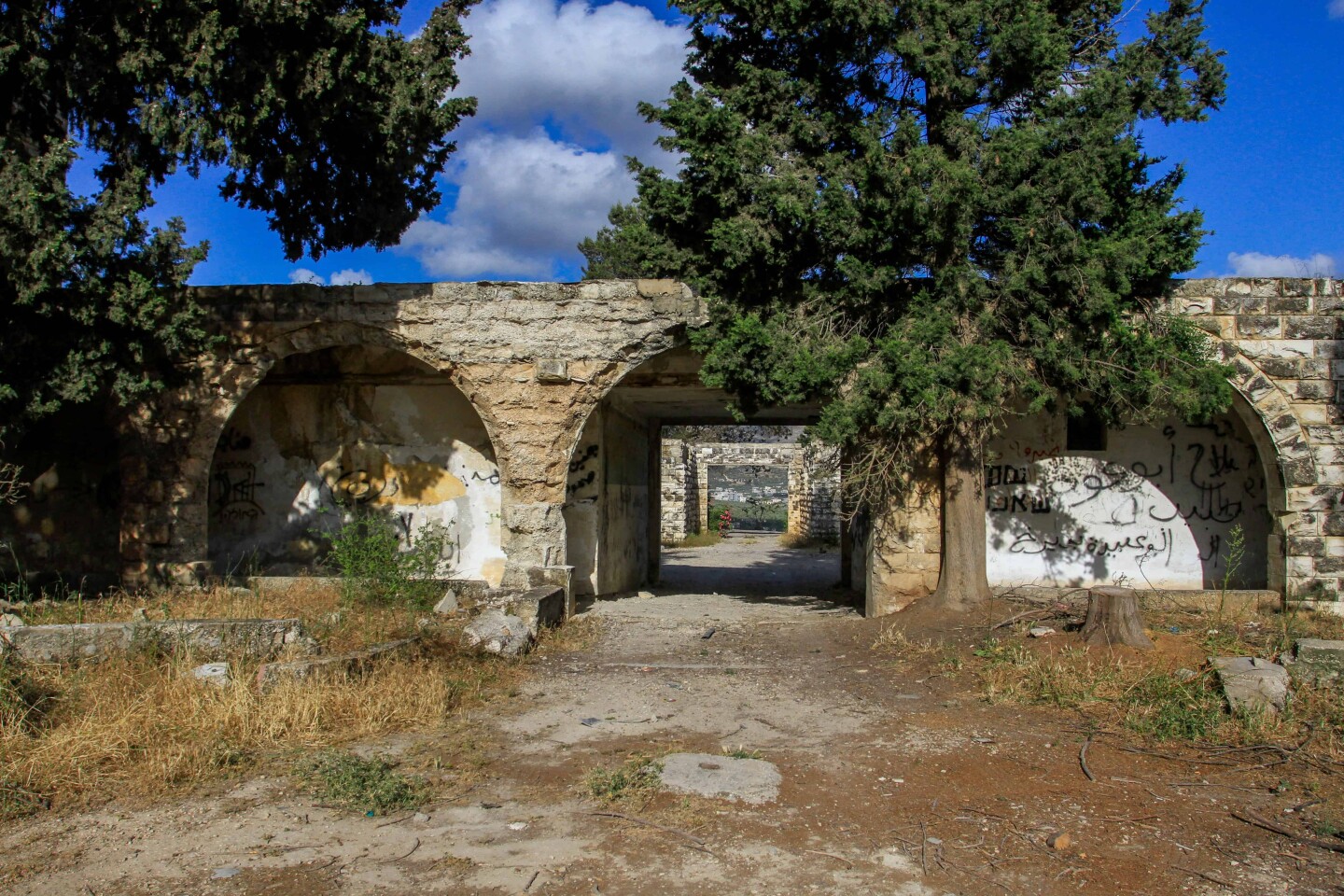 A view of the abandoned community of Sa-Nur in Samaria, May 24, 2024. Photo by Nasser Ishtayeh/Flash90.