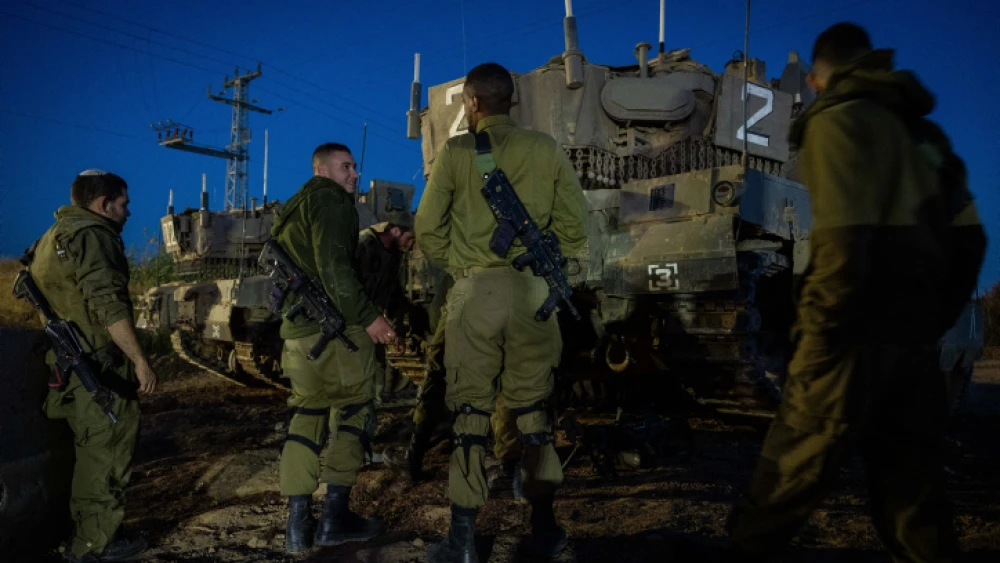 Israel Defense Forces on the country's southern border after rockets were fired from terrorists based in the Gaza Strip on May 2, 2023. Photo by Yonatan Sindel/Flash90.