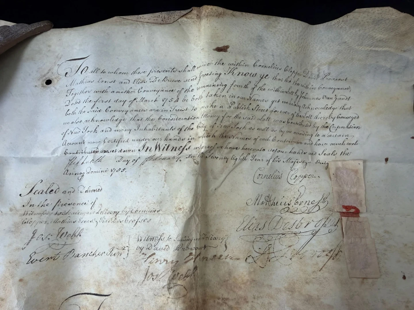 First Hebrew Temple Deed that dealer says is first to refer to ‘purpose-built’ US synagogue ...