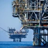 An aerial view of Israel's Tamar gas-processing rig off the coast of Ashkelon. Photo by Moshe Shai/Flash90.