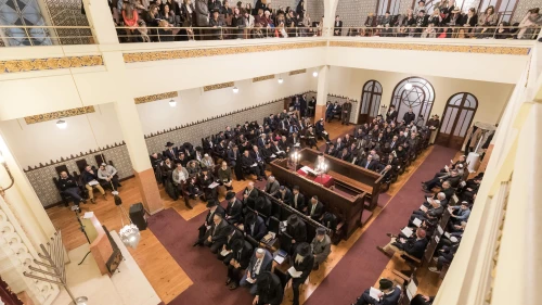 Portugal is home to between 5,000 and 6,000 Jews with the majority in Lisbon and Porto, whose communities have around 500 formal members each. Credit: Jewish Community of Porto.