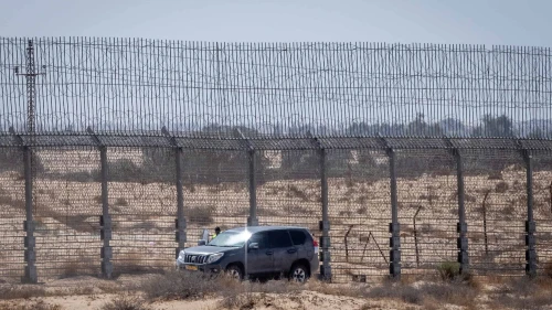 Members of an Israeli counter-terrorist unit during a military operation on the border with Egypt, July 12, 2022. Photo by Nati Shohat/Flash90.