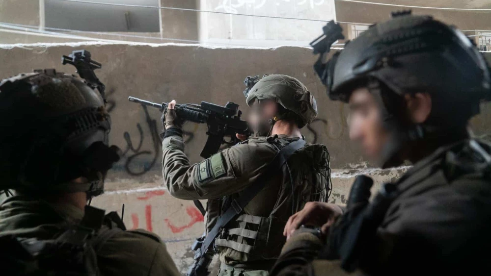 Israeli troops operating in the Hamas-ruled Gaza Strip, Nov. 22, 2023. Credit: IDF.
