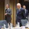 Slovenian Prime Minister Janez Jansa arrives for an E.U. Summit in the Europa building on June 18, 2026 in Brussels, Belgium. Photo by Thierry Monasse/Getty Images.