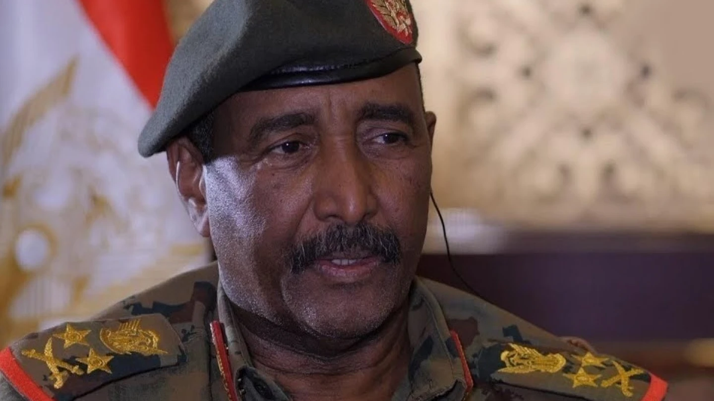 Sundan Ruler Sudan's military ruler says ready to visit the Jewish state - Israel ...