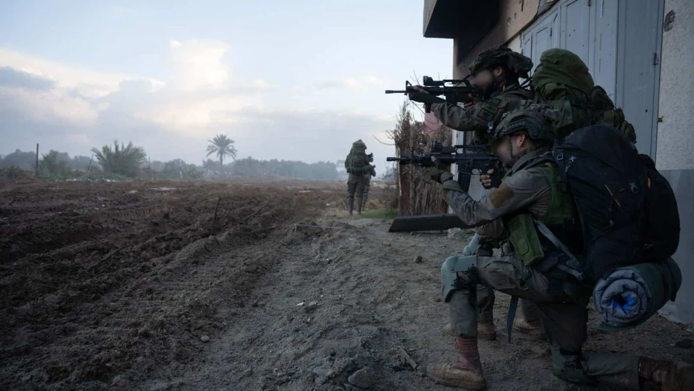 IDF soldiers conduct operations against Hamas terrorists in the Gaza Strip, Jan. 20, 2024. Credit: IDF.