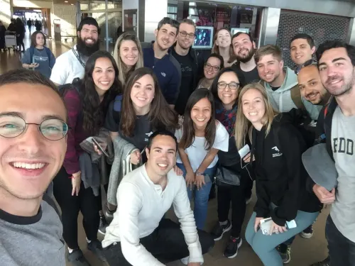 Mayanot students. Photo by Eliana Rudee.