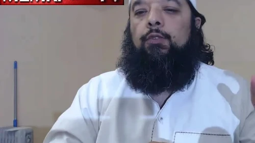 Chicago-based Islamic scholar Sheikh Omar Baloch. (MEMRI)