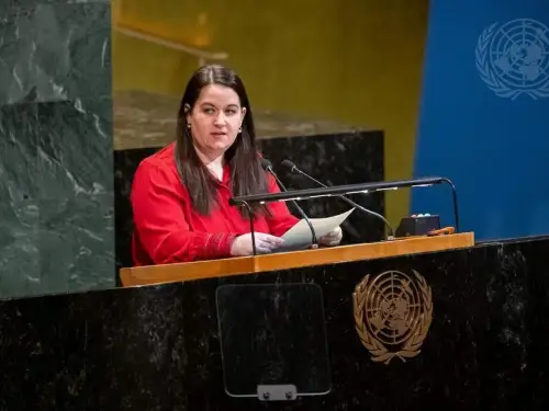 Jennifer Locetta, the U.S. alternative representative for special political affairs to the U.N. Credit: Manuel Elías/UN Photo.