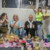 Members of the Ivgy family celebrate the Jewish Moroccan celebration of Mimuna in the Southern Israeli city of Ashkelon, April 15, 2020. Photo by Edi Israel/Flash90.