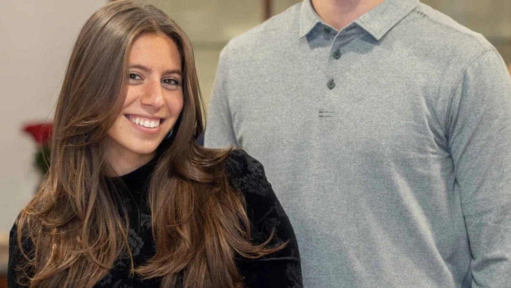 Kayla and Matan Zucker, the new Silvian Foundation Married Couples Fellow. Credit: Courtesy of Shapell’s/Darche Noam.