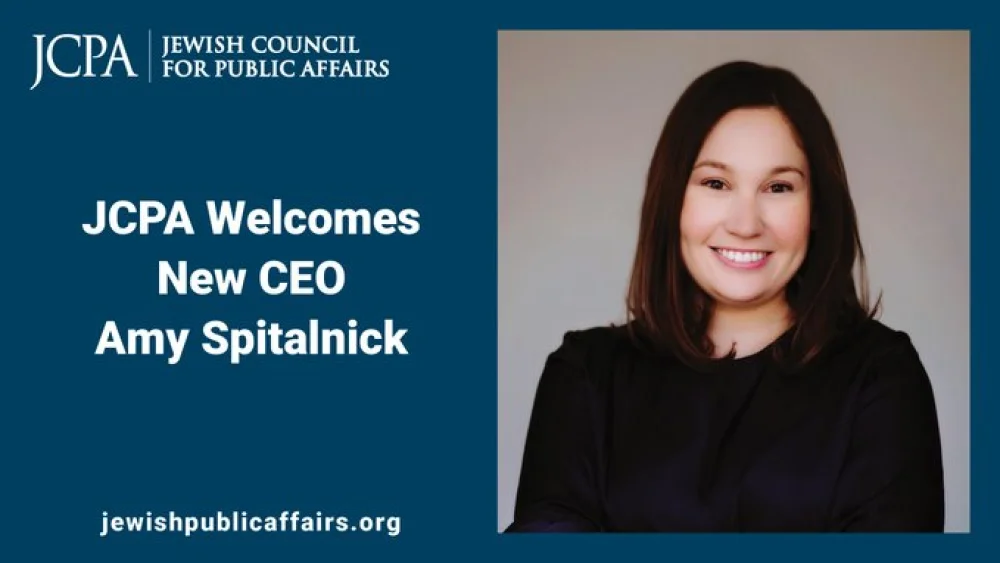 Amy Spitalnick. Source: Twitter/Jewish Council for Public Affairs.
