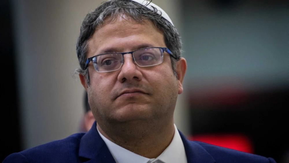 Otzma Yehudit Party Chairman Itamar ben Gvir seen here in Jerusalem, Feb. 15, 2020. Photo by Yonatan Sindel/Flash90.
