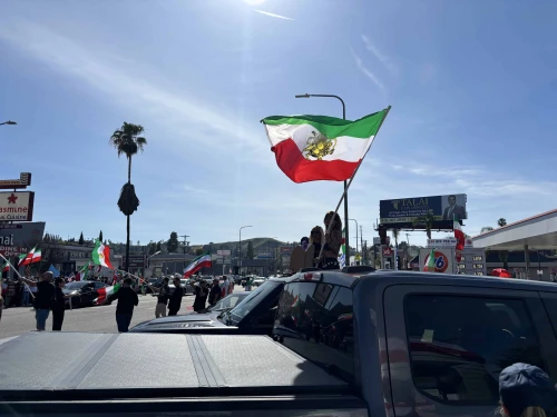 Iran LA rally