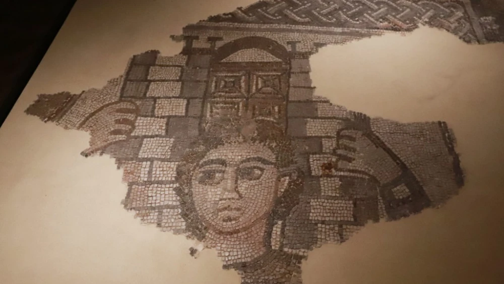 1600-year-old Samson mosaic goes on public display in Galilee