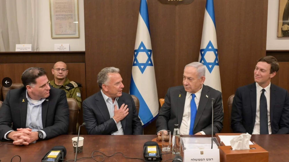 Netanyahu, Dermer, Witkoff, Kusher