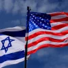 American, Israeli Flags