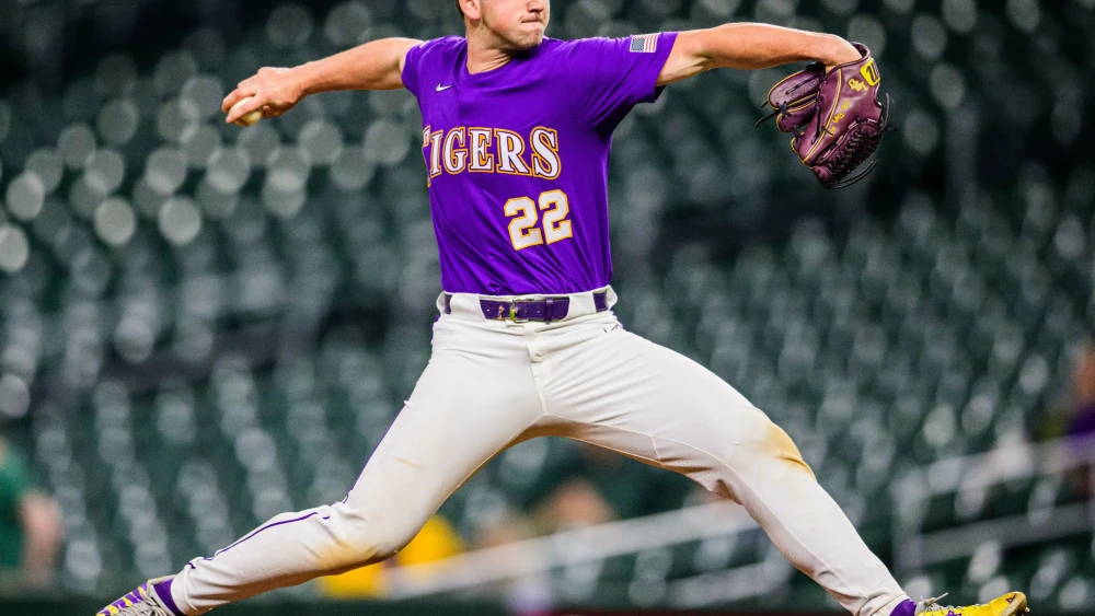 Eric Reyzelman. Photo by Chris Parent/Courtesy of Louisiana State University Athletics.