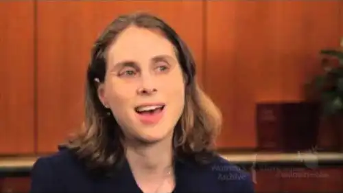 Rabbi Jill Jacobs. Source: Screenshot/Jewish Women's Archive.