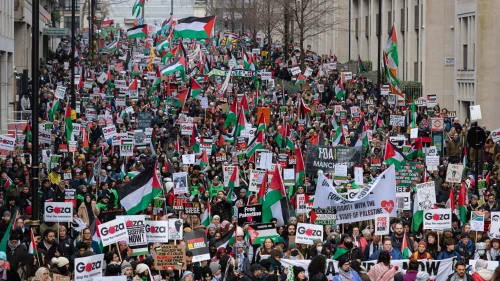 Pro-Palestinian March in London