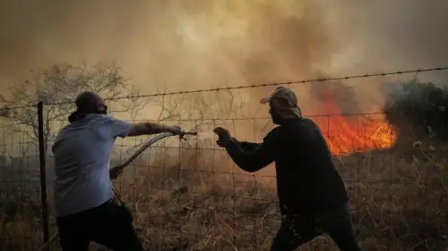 Fires in Israel's North