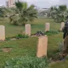 IDF soldiers stumbled onto a well-kept graveyard of World War I soldiers. Credit: IDF Brigade 188.