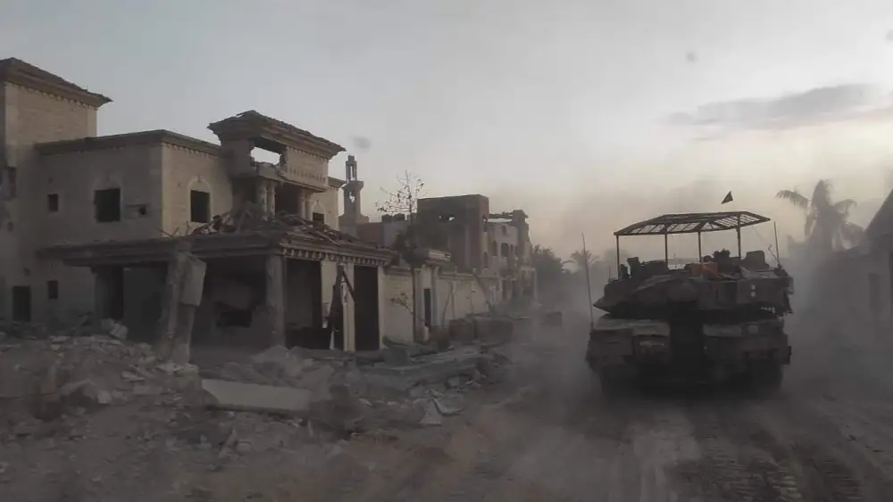 Israeli soldiers operating against Hamas in the Gaza Strip, Nov. 1, 2023. Credit: IDF.