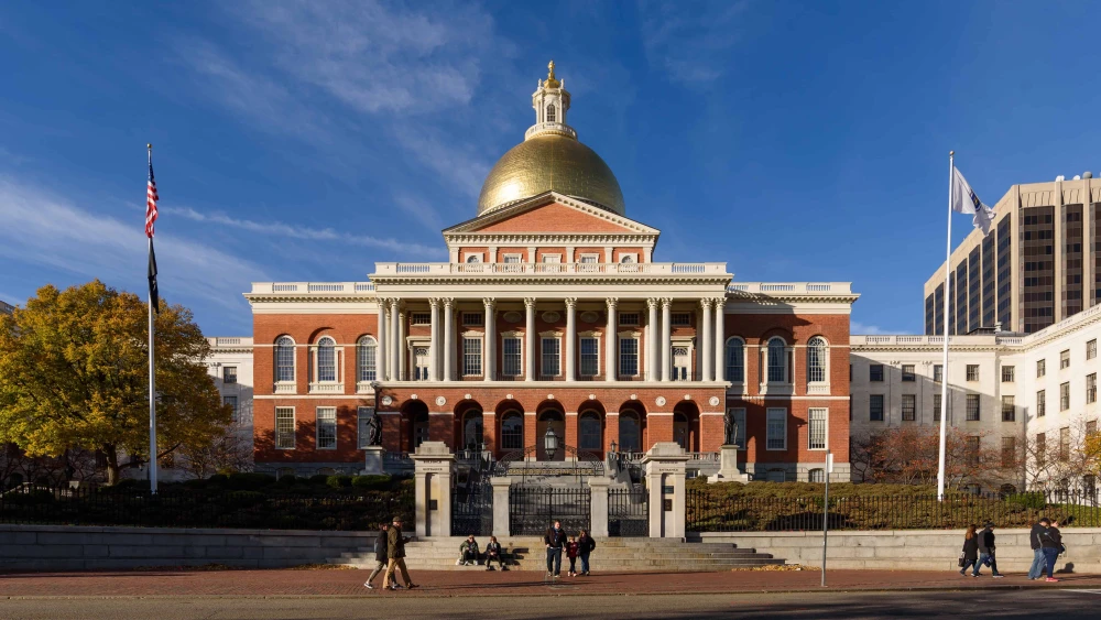 Massachusetts State House in Boston
