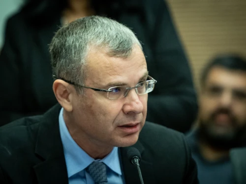 Justice Minister Yariv Levin speaks during a committee meeting at the Knesset in Jerusalem, Jan. 11, 2023. Photo by Yonatan Sindel/Flash90.