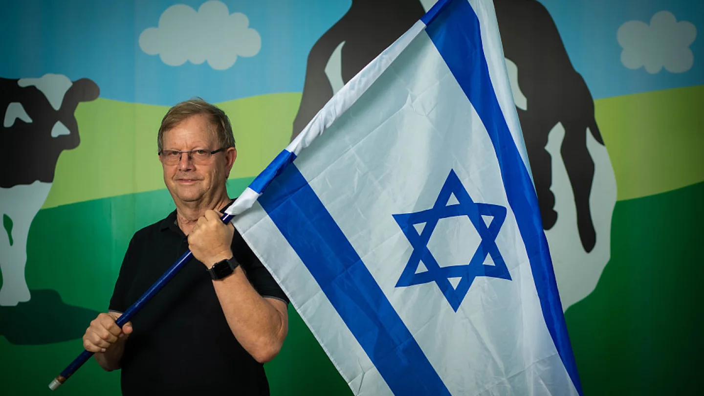 Ben & Jerry's Israel franchisee Avi Zinger. Credit: Eric Sultan.