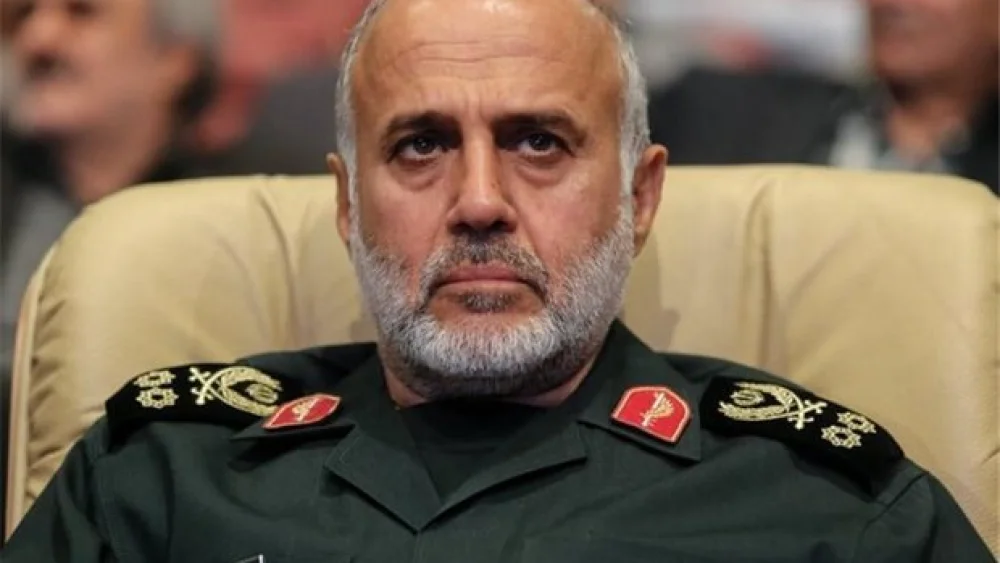 Maj. Gen. Gholam Ali Rashid, the head of Iran's Khatam al-Anbiyah Central Headquarters. Credit: Tehran Times.
