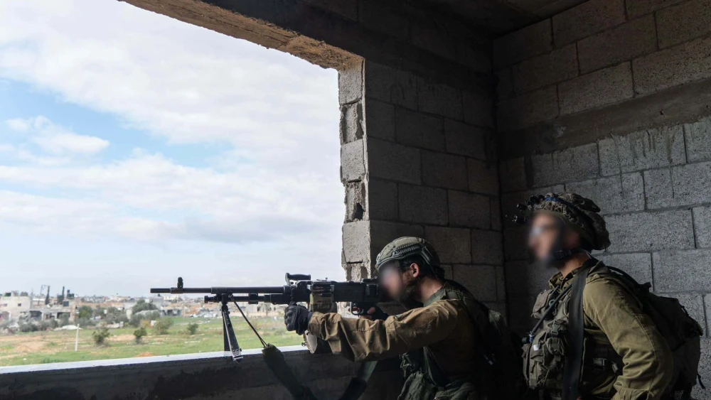 IDF soldiers in the Gaza Strip, Jan. 8, 2024. Credit: IDF.