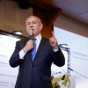 Israeli Prime Minister Benjamin Netanyahu speaks at the Conference of Presidents of Major American Jewish Organizations in Jerusalem on Feb. 16, 2020. Photo by Olivier Fitoussi/Flash90.